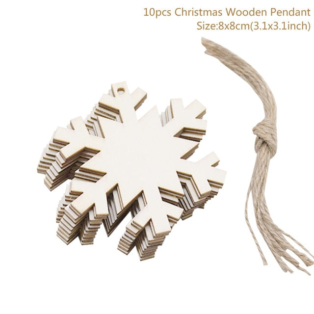 Wooden Christmas Ornaments
